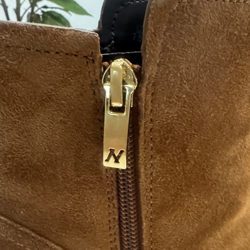 Brown Suede Ankle Boots - Picture 6 of 11